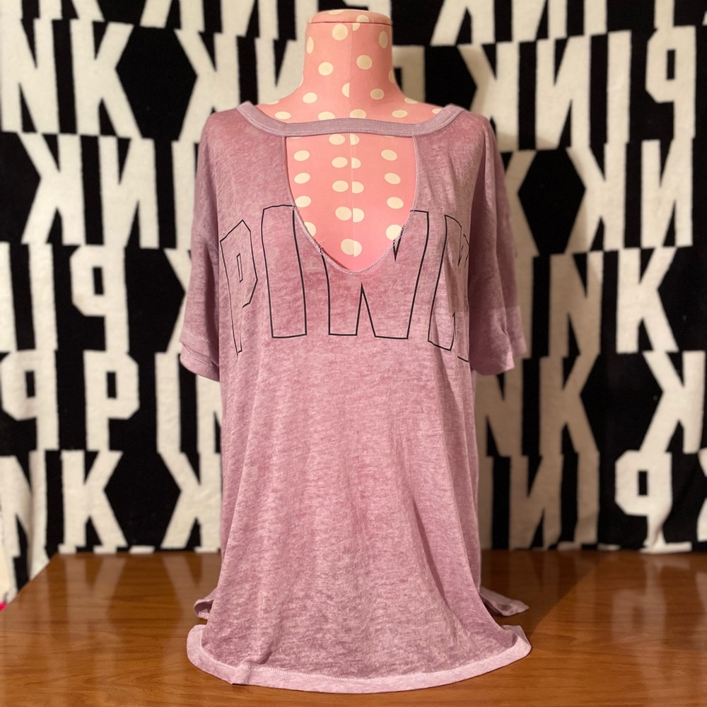 Victoria’s Secret PINK Shirt VS PINK T-SHIRT SOFT SHIRT BEAUTIFUL